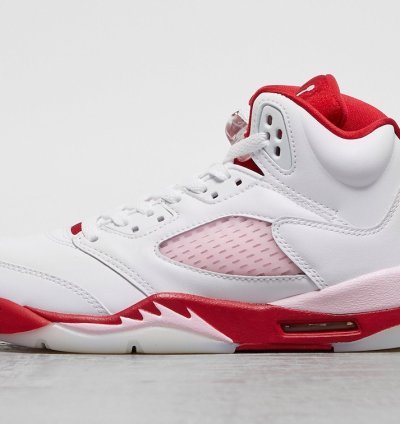 Nike Air Jordan 5 Retro White Pink Red