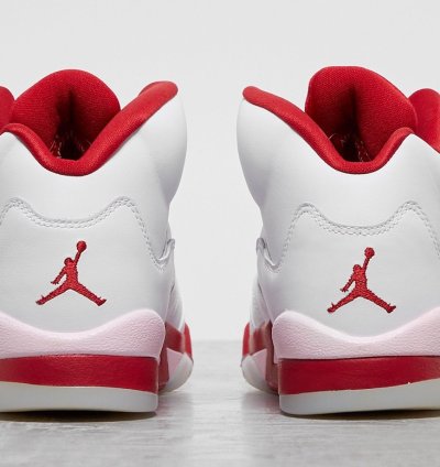 Nike Air Jordan 5 Retro White Pink Red