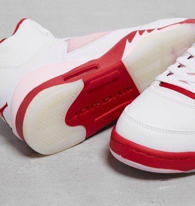 Nike Air Jordan 5 Retro White Pink Red