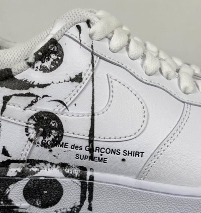 Nike Air Force 1 Low Supreme Comme Des Garcons Shirt