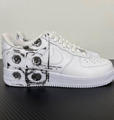 Nike Air Force 1 Low Supreme Comme Des Garcons Shirt