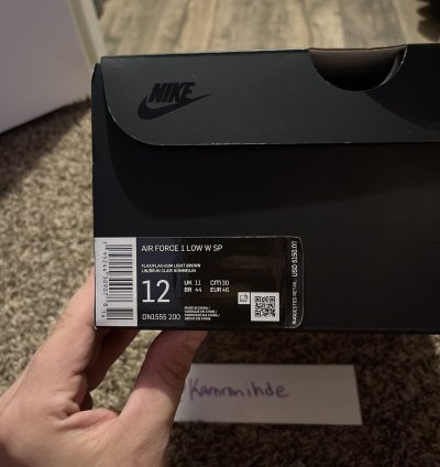 Supreme Air Force 1 Wheat Size 12