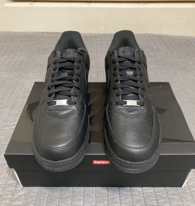 Supreme Air Force One Black Black Size 12
