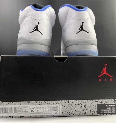 Nike Air Jordan 5 Retro White Stealth