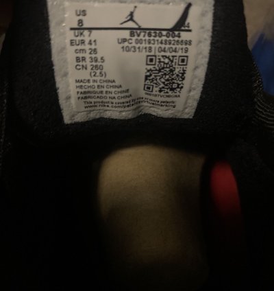 Supreme Air Jordan 14 Retro Black Varsity Royal