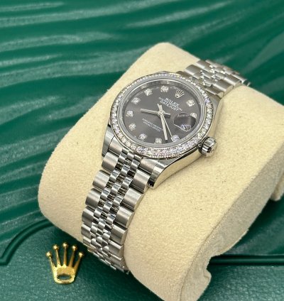Rolex Lady-datejust 279384g Grey Jub