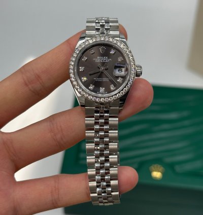 Rolex Lady-datejust 279384g Grey Jub