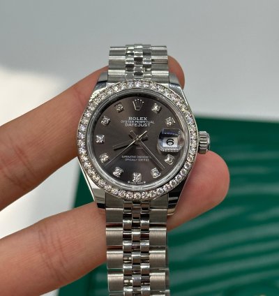 Rolex Lady-datejust 279384g Grey Jub