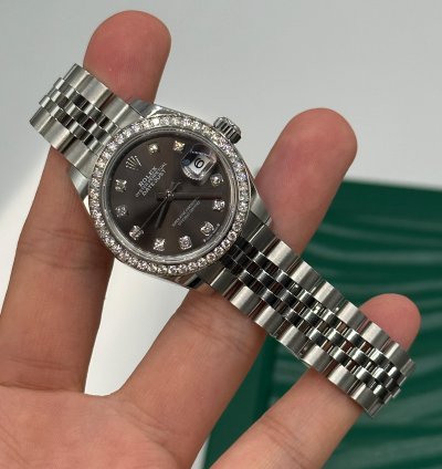 Rolex Lady-datejust 279384g Grey Jub