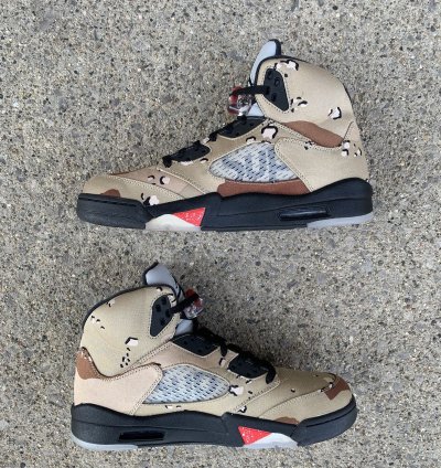 Supreme Air Jordan 5 Camo