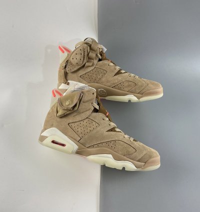 Nike Air Jordan 6 Retro Travis Scott British Khaki