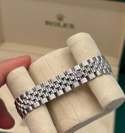 Rolex Lady-datejust 279384rbr Dark Grey Diamond Dial Jubilee