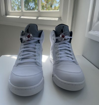 Supreme Air Jordan 5 Retro White 2015