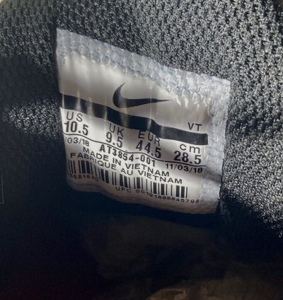 Supreme Air Max Tailwind 4 Black Cobalt 2019