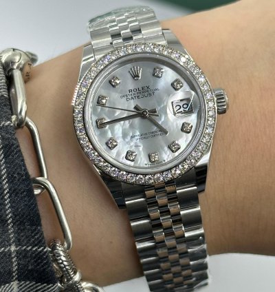 Rolex Lady-datejust 279384rbr Ng White Jub