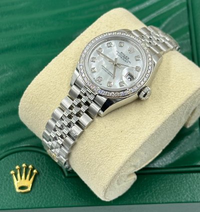 Rolex Lady-datejust 279384rbr Ng White Jub
