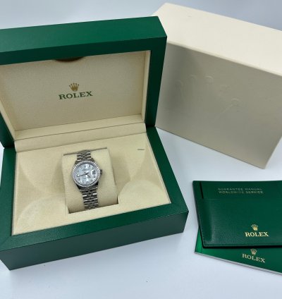 Rolex Lady-datejust 279384rbr Ng White Jub