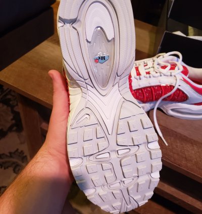 Supreme Air Max Tailwind 4 University Red