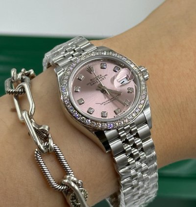 Rolex Lady-datejust 279384rbr Pink Diamonds Jub