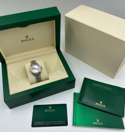 Rolex Lady-datejust 279384rbr Silver Star Diamonds Jub