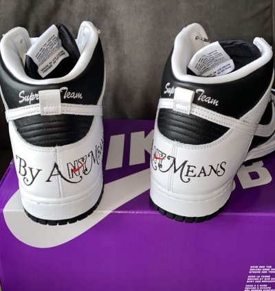 Supreme By Any Means Necessary Nike Sb Dunk High