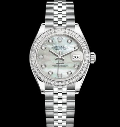 Rolex Lady-datejust 28mm 279384rbr Mother Of Pearl Mop Jubilee Bracelet New 2023