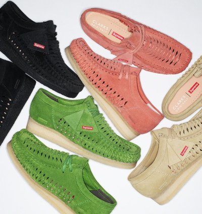Supreme Clarks Wallabee Weave Fall 2021