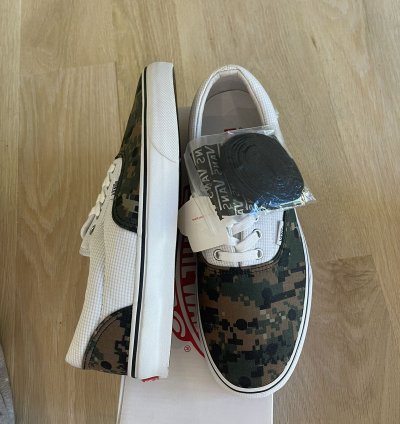 Supreme Comme Des Garcons Digi Camo Vans