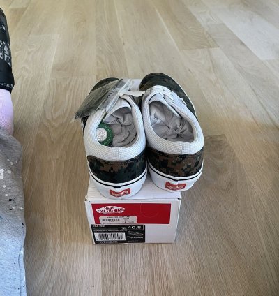 Supreme Comme Des Garcons Digi Camo Vans
