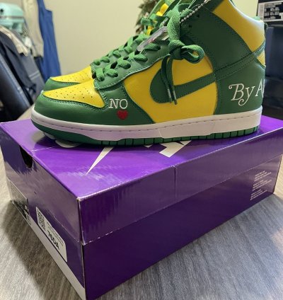 Supreme Dunk High By Any Means Necessary