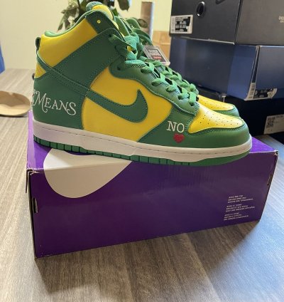 Supreme Dunk High By Any Means Necessary