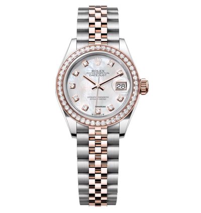 Rolex Lady-datejust Mop Diamond Dial Bezel 28mm