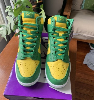 Supreme Dunk High By Any Means Nike Size 9