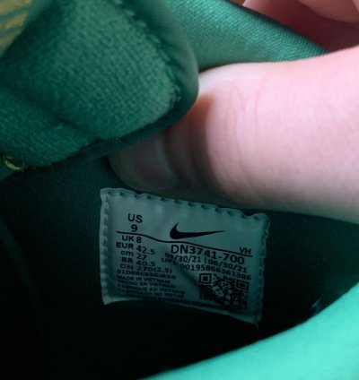 Supreme Dunk High By Any Means Nike Size 9
