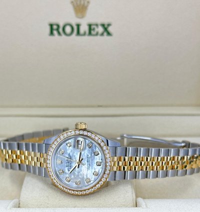 Rolex Lady-datejust Mother Of Pearl Jubilee 279383rbr-0019 Unworn 2024