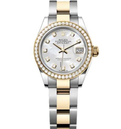 Rolex Lady-datejust New 2024 Mother Of Pearl Diamond Dial Oyster Bracelet Diamond Bezel