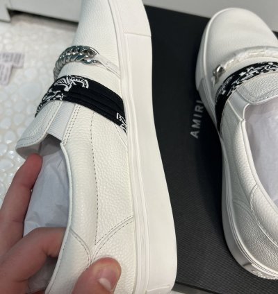 Amir Bandana Chain Slip On Sneaker Size 10