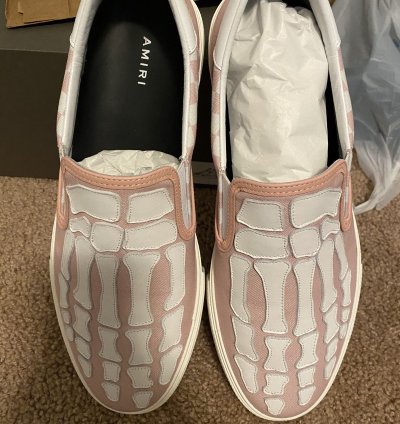 Amir Skeleton Slip On Sneakers