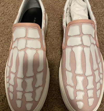 Amir Skeleton Slip On Sneakers