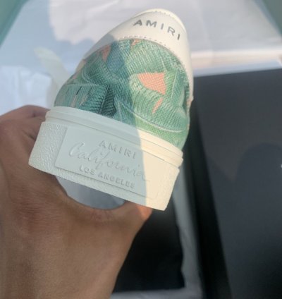 Amiri Banana Leaves Low-top Sneakers
