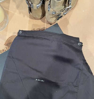 Amiri Bandana Buckle Boot Bnib