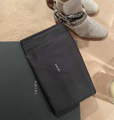 Amiri Bandana Buckle Boot Tan