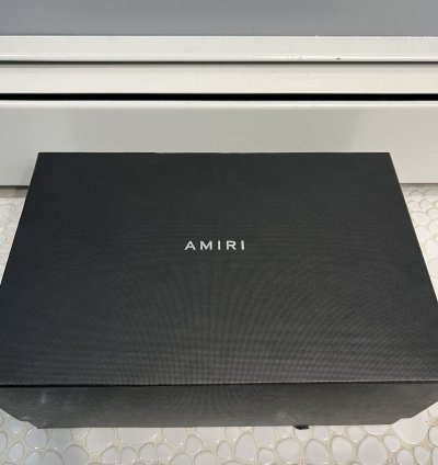 Amiri Bandana Chain Slip On Sneaker Size 11