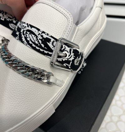 Amiri Bandana Chain Slip On Sneaker Size 11