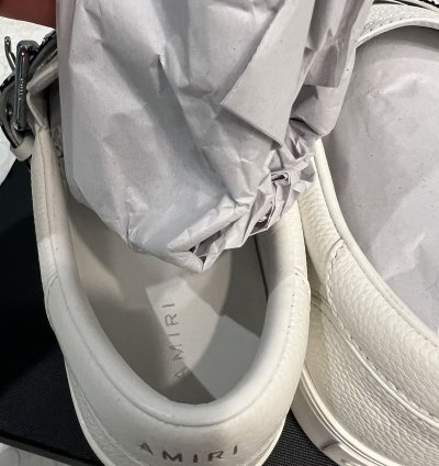 Amiri Bandana Chain Slip On Sneaker Size 11