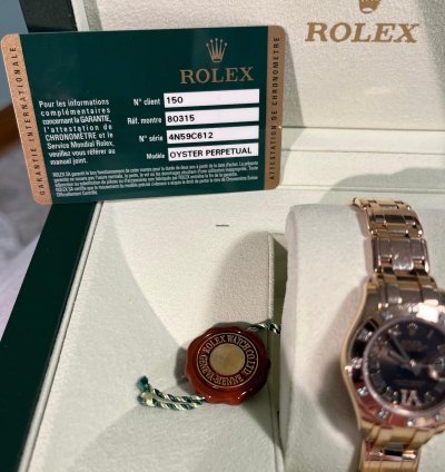 Rolex Lady-datejust Pearlmaster 80315