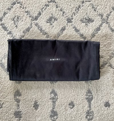 Amiri Bandana Chain Slip On White