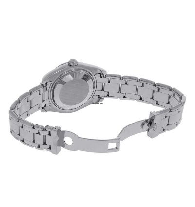 Rolex Lady-datejust Pearlmaster 81209 18k White Gold White Roman Dial 34 Mm
