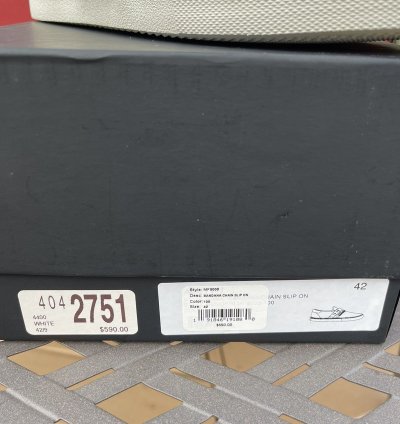 Amiri Bandana Chain Slip-on Sneakers