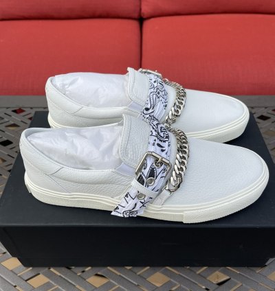 Amiri Bandana Chain Slip-on Sneakers